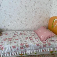 سرویس خواب دو حالته چوبی نوزاد-نوجوان|تخت و سرویس خواب|تهران, ستارخان|دیوار