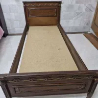 تخت چوبی زرکوب|تخت و سرویس خواب|یزد, |دیوار