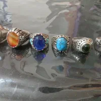 انگشتر،آبکاری نقره