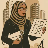 مهندس معمار دارای پروانه دفتر ثبت نظام مهندسی