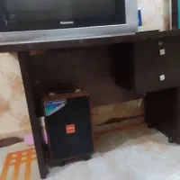 تلویزیون ۲۹اینچ و میز تحریر|میز تحریر و کامپیوتر|شادگان, |دیوار