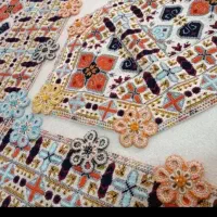 بافته کریشی روجیب شال وچادر