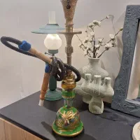 قلیان برنجی دوسیب