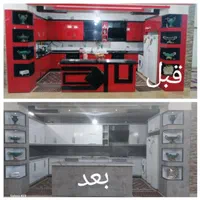 نصب الکور خودچسب روی تمام سطوح به صورت