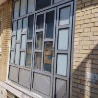 درب دولنگه آلمینیوم