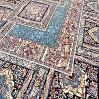 فرش‌قهرمانی جفت۶متری زمردمشهد ۱۲۰۰ اصل|فرش|اراک, |دیوار