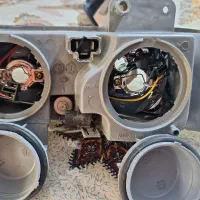 چراغ جلو سمت رانند یک عدد و آینه سمت چپ|قطعات یدکی و لوازم جانبی|کاشان, شهرک امیرالمومنین|دیوار