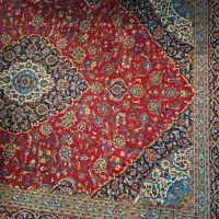 دو فرش ۱۲ متری دست باف کاشان