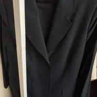 مانتو اداری نوسایز۴۴ سورمه ای تیره