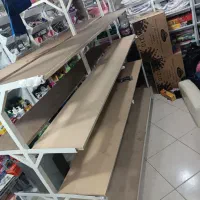 قفسه همراه باکفی نوپان|کتابخانه، شلف، قفسههای دیواری|قم, الوندیه و گذر صادق|دیوار