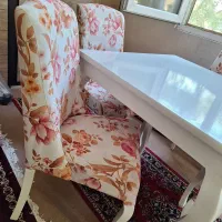 میز نهار خوری ۴ نفره چوبی|میز و صندلی غذاخوری|مشهد, شهرک رازی (شهرک غرب)|دیوار