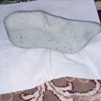 یک سنگ کلسیون بی نظیربه شکل پای یک خانم دقیقن