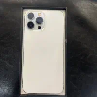 آیفون 13 پرو مکس 256 سفید در حد نو با جعبه