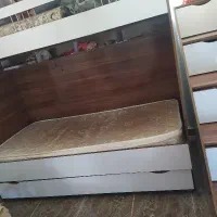 تخت دو طبقه درحد نو ام دی اف درجه یک محکم|تخت و سرویس خواب|سنندج, |دیوار