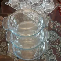 ست قابلمه شیشه ای پیرکس