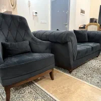 مبل ۴ نفره راحتی|مبلمان خانگی و میز عسلی|تهران, پرستار|دیوار