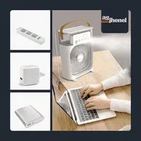 پنکه مه پاش و چراغ خواب پرتابل التراسونیک|پنکه و تصفیه‌کنندهٔ هوا|شیراز, رحمت‌آباد|دیوار