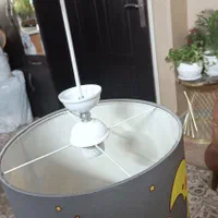 لوستر اتاق بچه همراه با روتختی و رو بالشتی|چراغ خواب و آباژور|تهران, نارمک|دیوار
