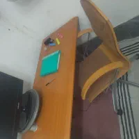 صندلی گردان لاکچری صندلی چرخدار رویه چرم