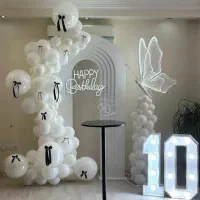 بادکنک ارایی و گل ارایی نامزدی و بله برون