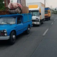 باربری حمل اثاثیه منزل بسته‌بندی خاور نیسان وانت
