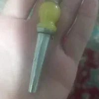 مهره کهنه ،لبی قلیون نقره ، چراغ نفتی