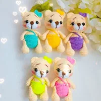 عروسک بافتنی خرس