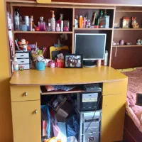 تخت دو طبقه  جنس  چوب ترک درجه یک فروش فوری