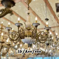 لوستر برنجی تخفیف ویژه|لوستر و چراغ آویز|تهران, جمهوری|دیوار