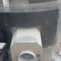 هود کامل تمیز و سالم در حد نو فقط خاک گرفته