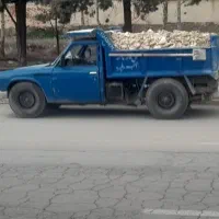 حمل نخاله و مصالح ساختمانی با نیسان کمپرسی