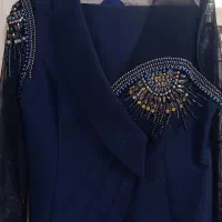 کت و دامن مجلسی جواهردوزی