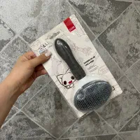 برس گربه با دکمه تخلیه