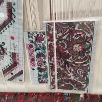 فرش دستباف نیمه کاره|فرش|زنجان, |دیوار