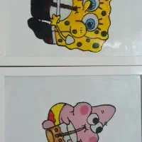 قاب عکس باب اسفنجی و پاتریک