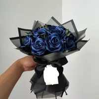 گل روبانی گل خشک رز جاودان گل ربانی