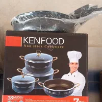 سرویس ماهی تابه وقابلمه تفلون|ظروف پختوپز|اندیمشک, |دیوار