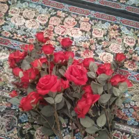 هشت شاخه گل رز خارجی|گل مصنوعی|تهران, فلاح|دیوار