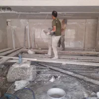 گچکاری تخصصی گچ کاری و تخریب وپنل گچی بنایی|خدمات پیشه و مهارت|تهران, پاسداران|دیوار