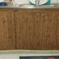 کابینت فلزی با سینگ بزرگ|مصالح و تجهیزات ساختمان|رشت, استادسرا|دیوار