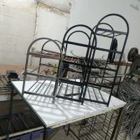 تولید و پخش عمده و تکی جاکفشی فلزی (لوله ای)