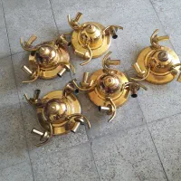 ۵عددلوستر سه شاخه چهار شاخه