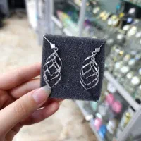 گوشواره نقره اصلی عیار ۹۲۵ بدون نگین|بدلیجات|کرمانشاه, |دیوار