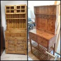 سرویس کامل چوب|جاکفشی، کمد، دراور|شاهرود, |دیوار