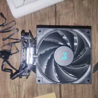 کولر دو فن ag400plus|قطعات و لوازم جانبی رایانه|قم, شهرک مهدیه (مدرس)|دیوار