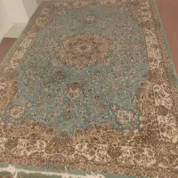 دو عدد فرش 6متری رنگ سبز پسته ای