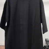 تیشرت باکسی پنبه مشکی قیمت مناسب
