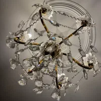 لوستر ۶شاخه ای دو عدد لوستر گویی ۲عدد|لوستر و چراغ آویز|تهران, امام حسین|دیوار