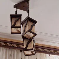 لوستر و پرده|لوستر و چراغ آویز|بندر کنگان, |دیوار