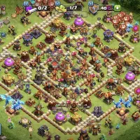 بازی کلش آف کلنز لول ۱۹۱ مکس